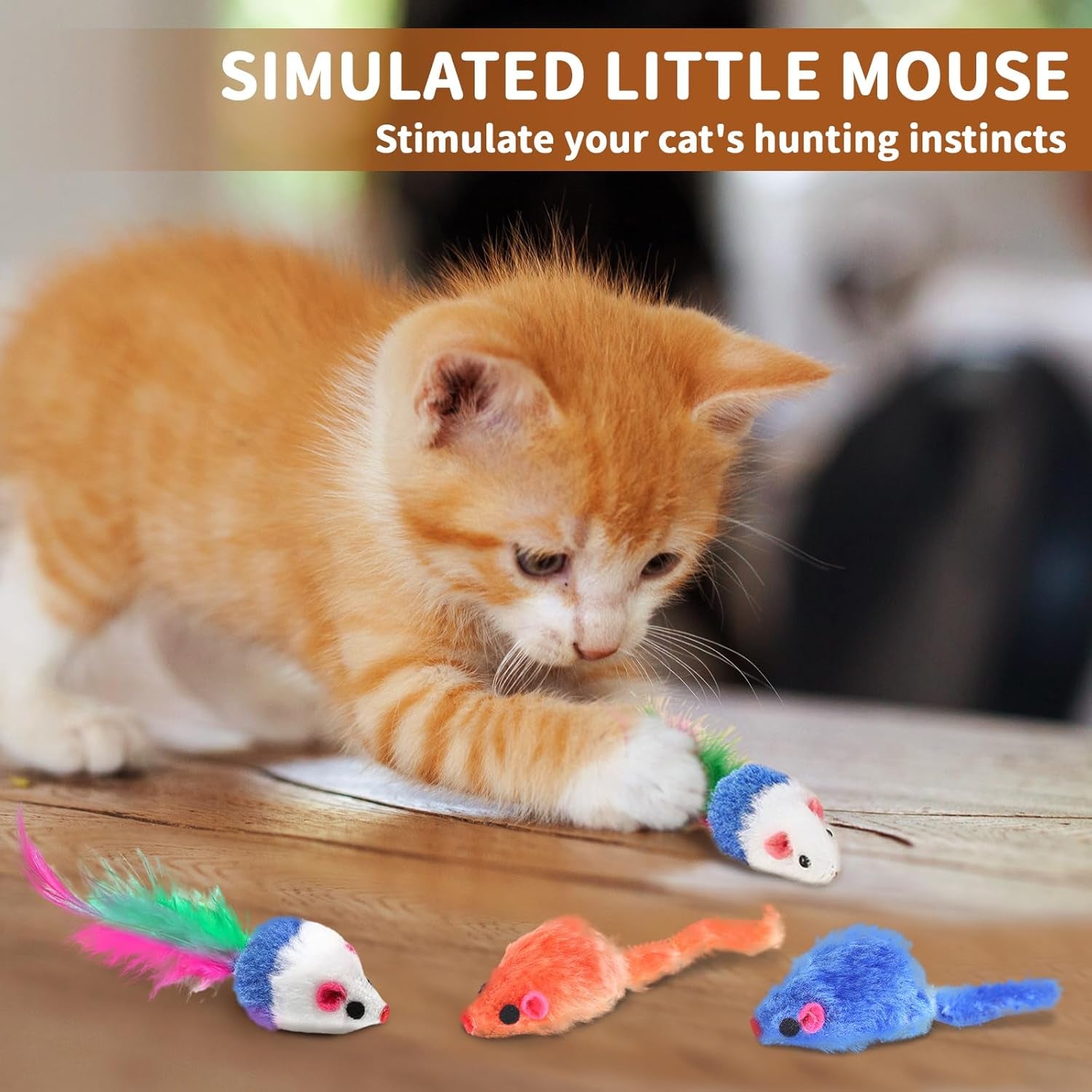 Ultimate 25-Piece Cat Toy Bundle with Rainbow Tunnel - Interactive Playtime Set for Indoor Cats & Kittens, Featuring Feather Teasers, Springs, Balls, Mice & Noisy Toys!